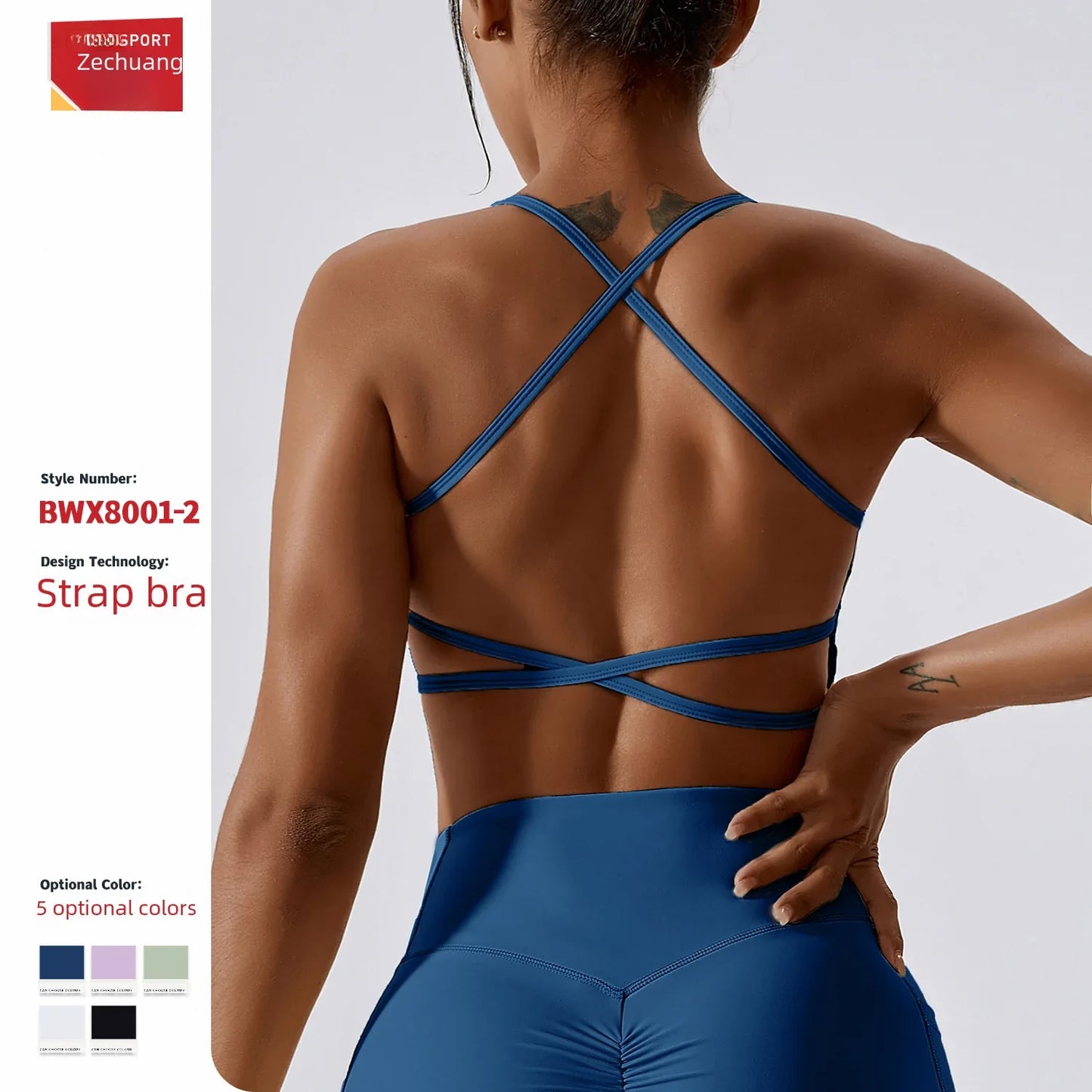 Top Fitness Feminino Tiras Nas Costas Alça Fina Academia secagem rápida - Dolce Diva