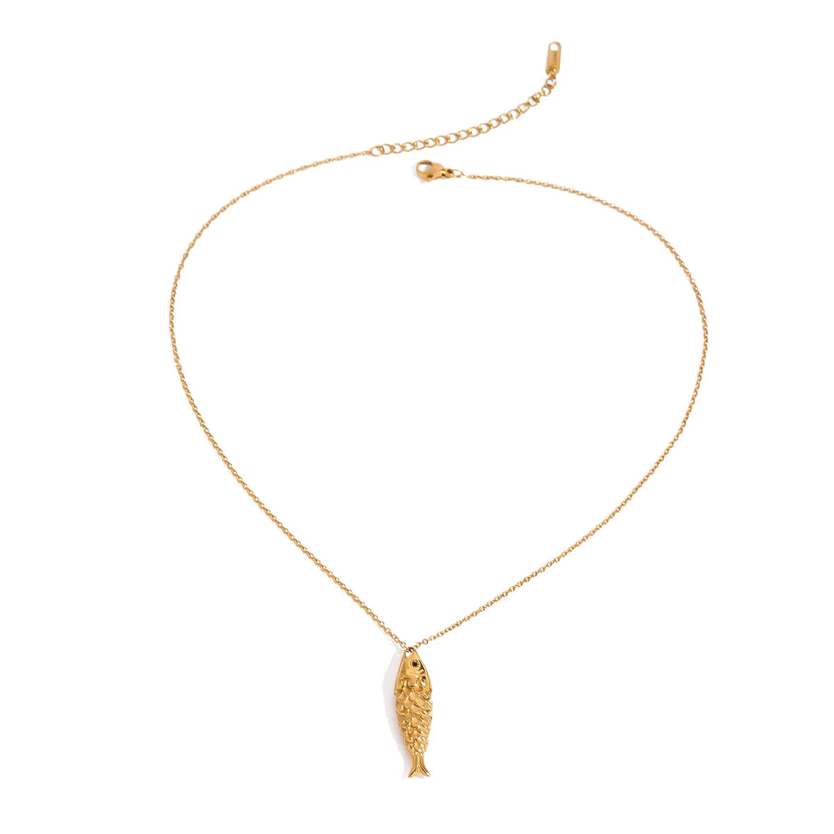 Colar-Carpa-da-Sorte-Banhado-a-Ouro 18k-Dolce-Diva