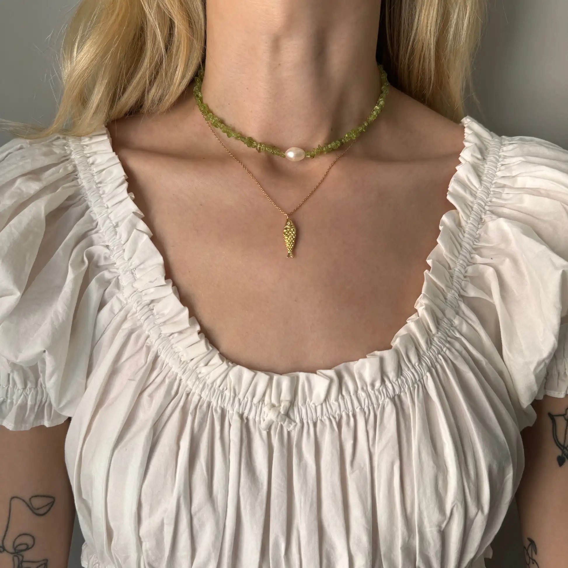 Colar-Carpa-da-Sorte-Banhado-a-Ouro 18k-Dolce-Diva
