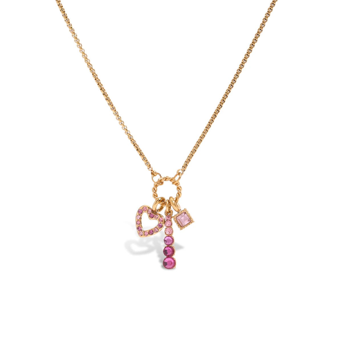 Colar-Coração-Rosé-Banhado-a-Ouro-18k-Dolce-Diva