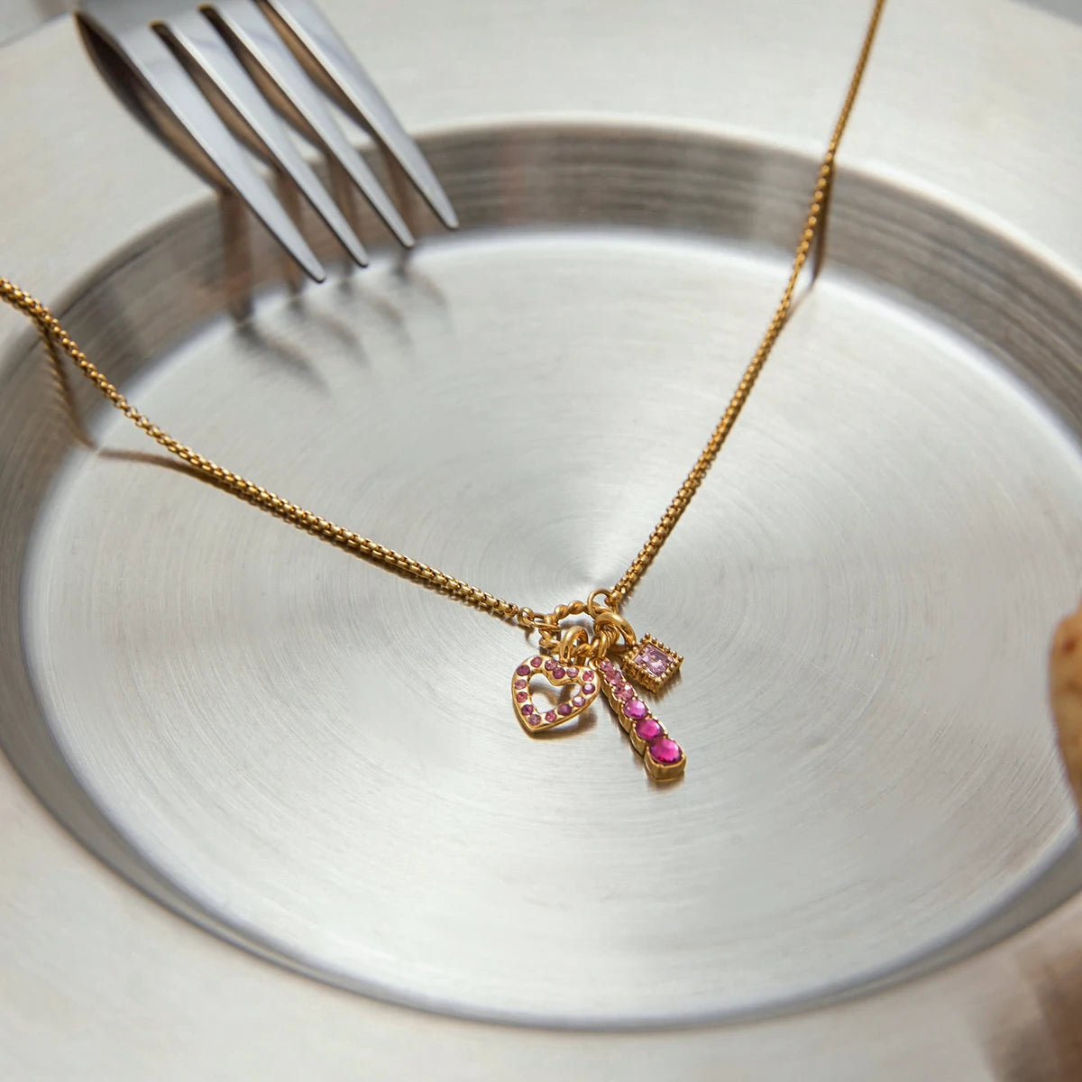 Colar-Coração-Rosé-Banhado-a-Ouro-18k-Dolce-Diva