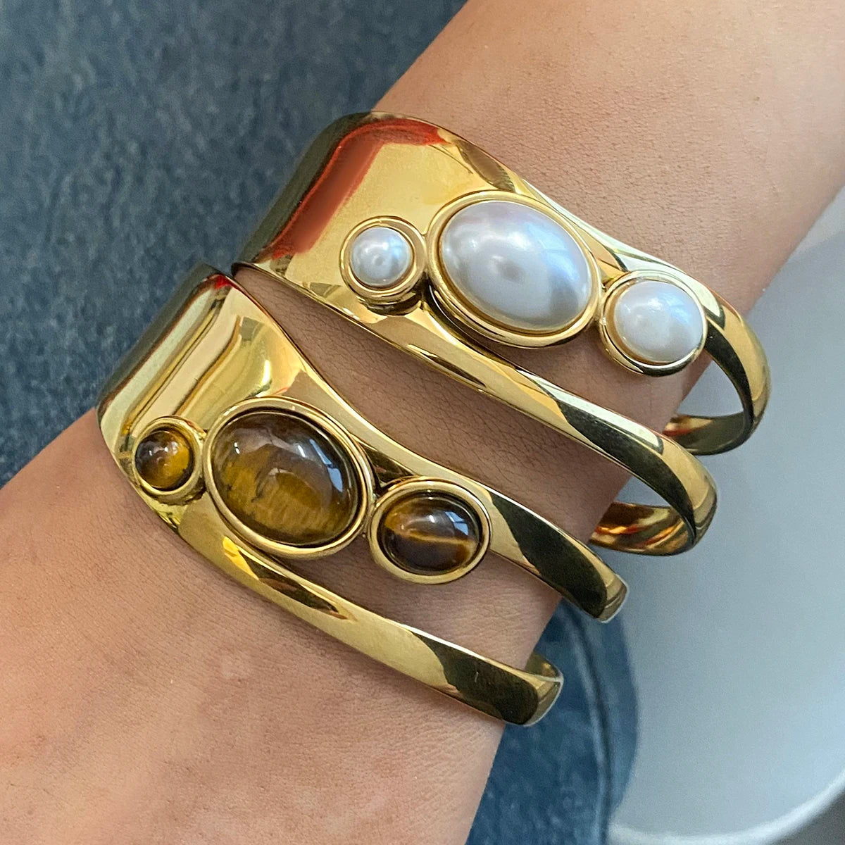 Pulseira-Bangle-Pearlstone-Banhada-a-Ouro-18k-Dolce-Diva