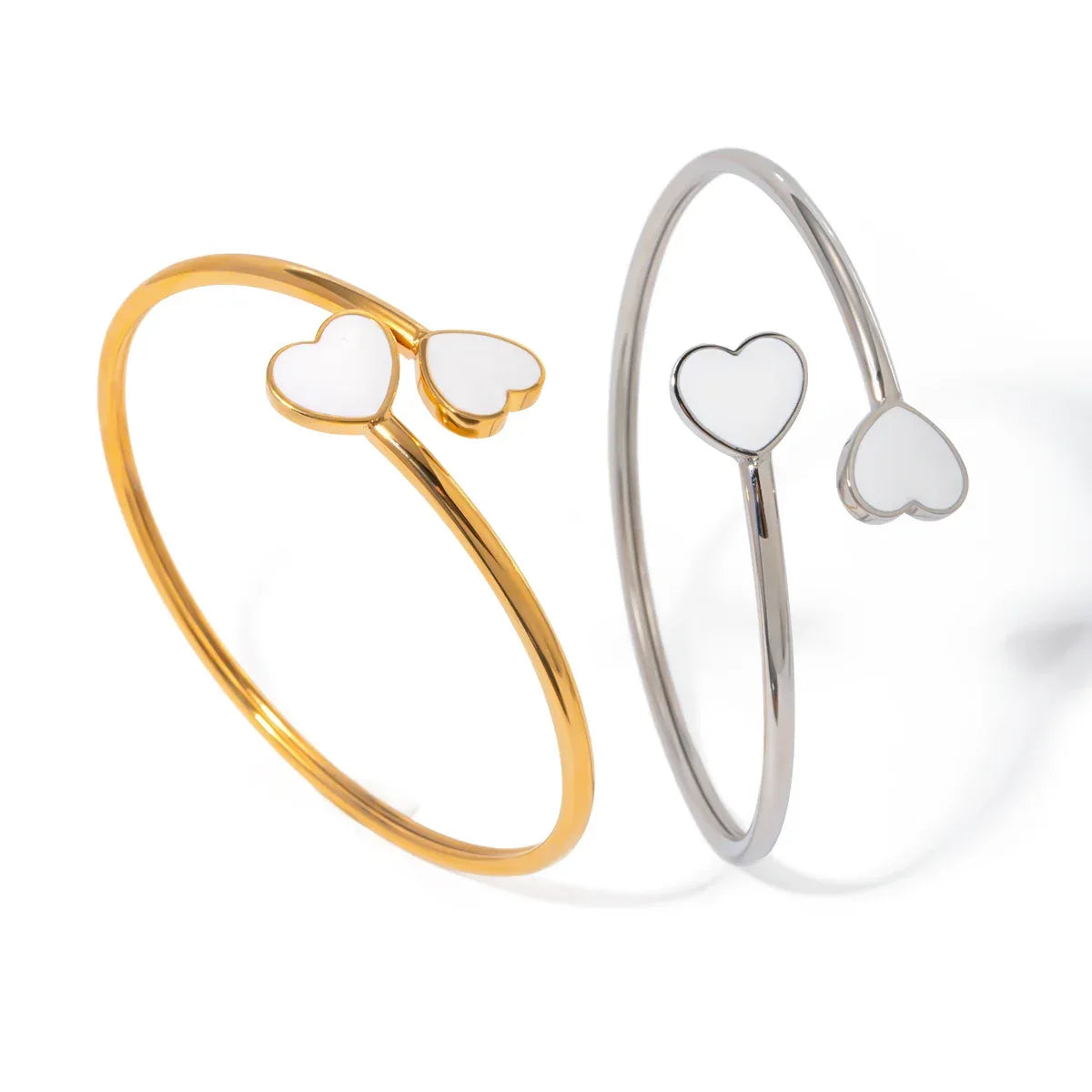 Pulseira Cuff Heartflow Banhada a Ouro 18k – Dolce Diva - Dolce Diva