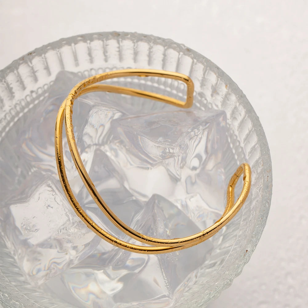 Pulseira-WaveLine-Duo-Banhada-a-Ouro-18k-Dolce-Diva