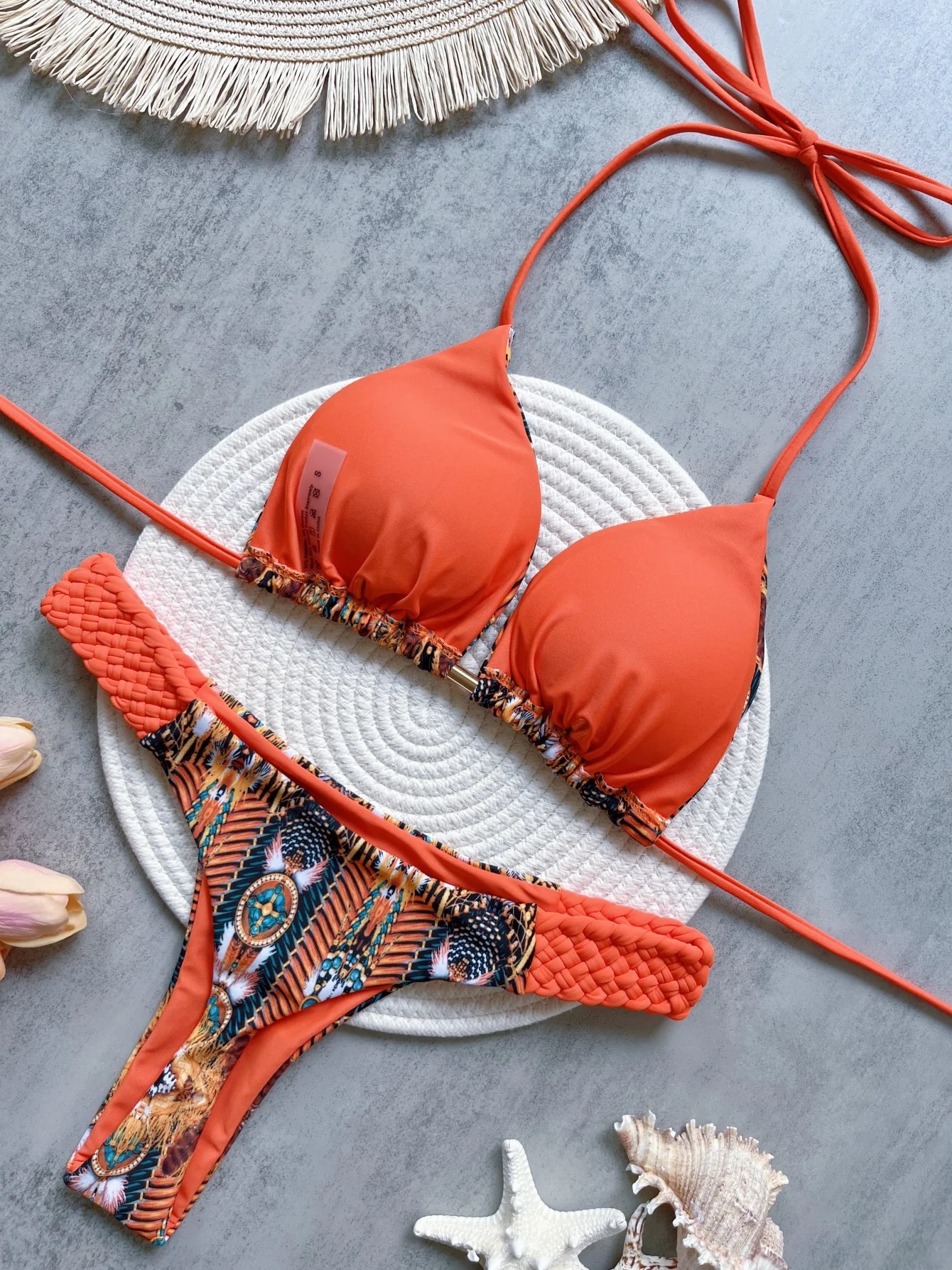 Biquíni Cortininha Fio Dental Lua