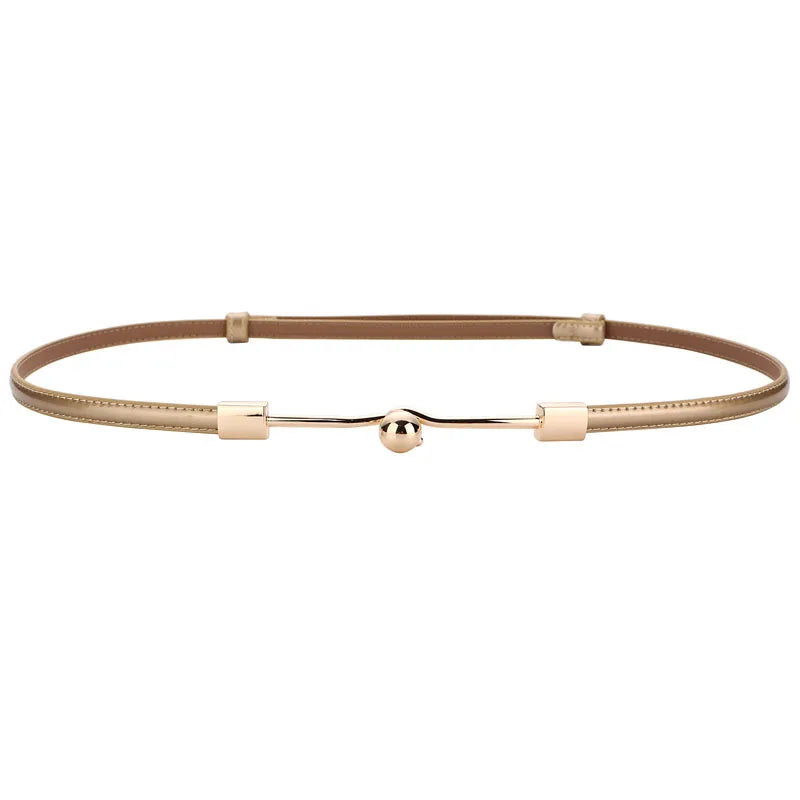 Cinto em Couro Valentina d’Oro - Dolce Diva