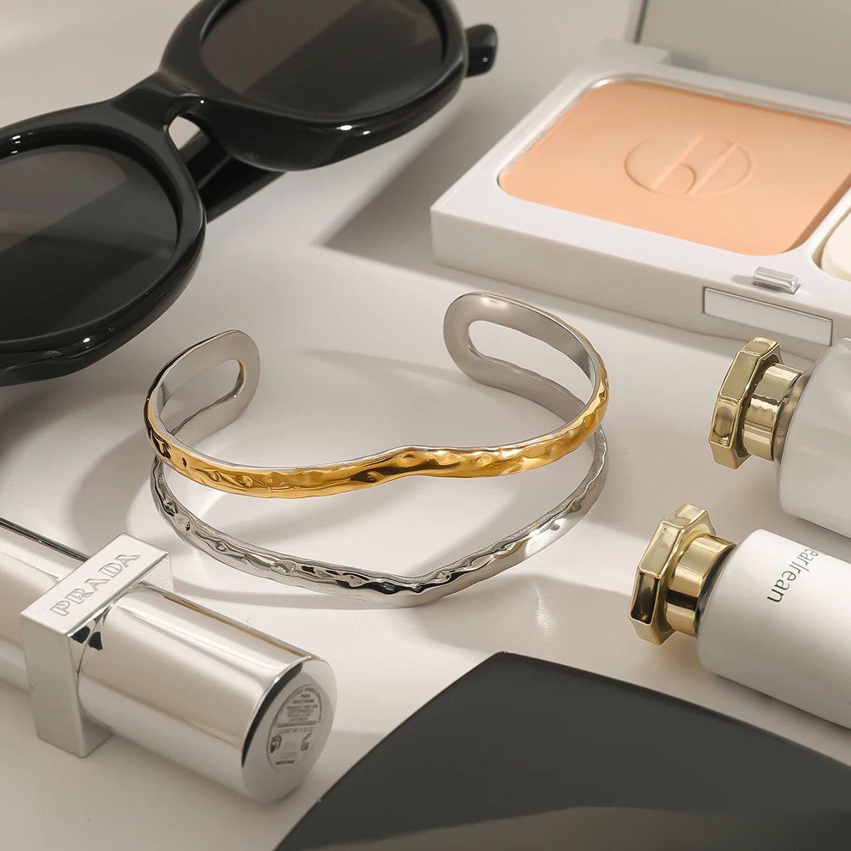 Pulseira Feminina Aço Inoxidável Estilo Skeleton - Dolce Diva