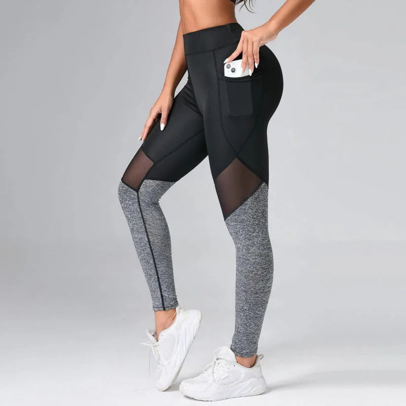 Legging Feminina Seamless com Transparência, Cintura Alta e Efeito Levanta Bumbum – Dolce Diva