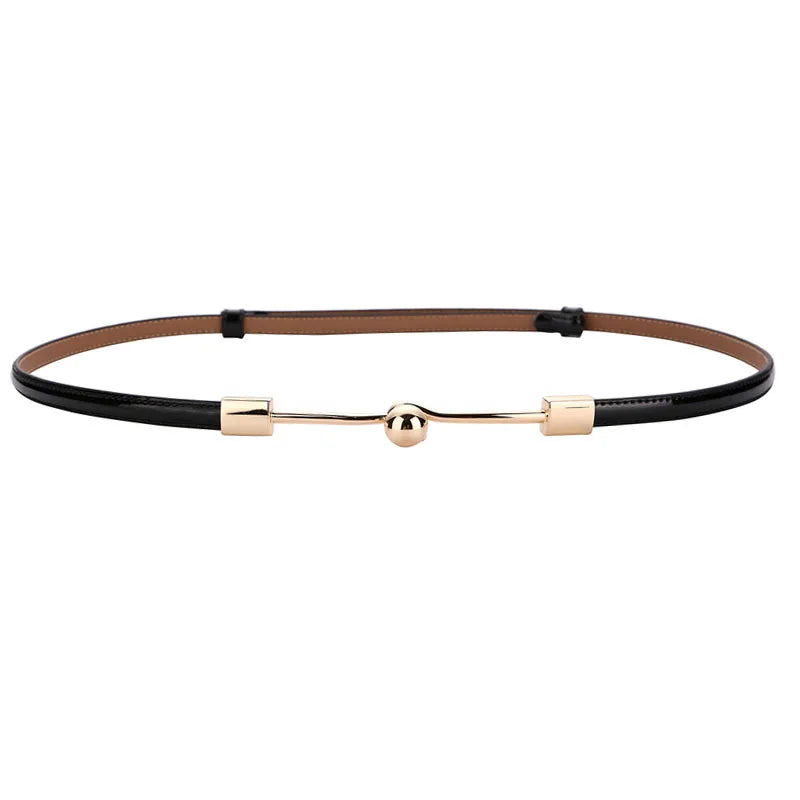 Cinto em Couro Valentina d’Oro - Dolce Diva