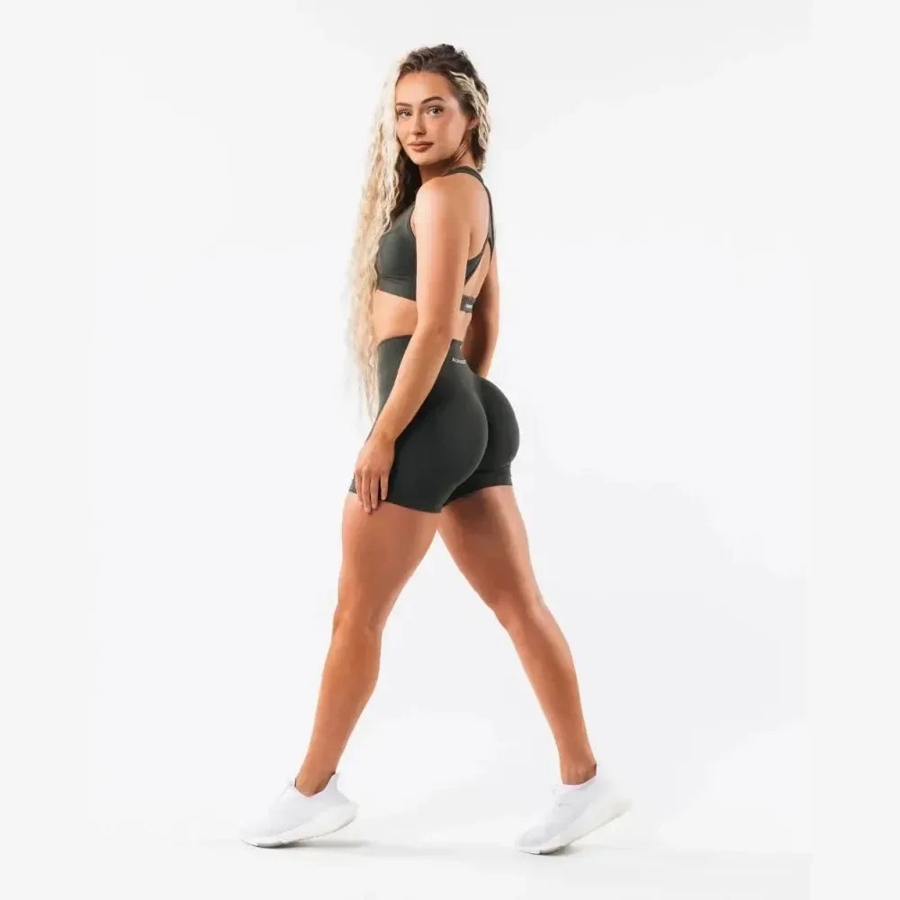 Shorts Cintura Alta com Efeito Levanta Bumbum - Dolce Diva - Dolce Diva